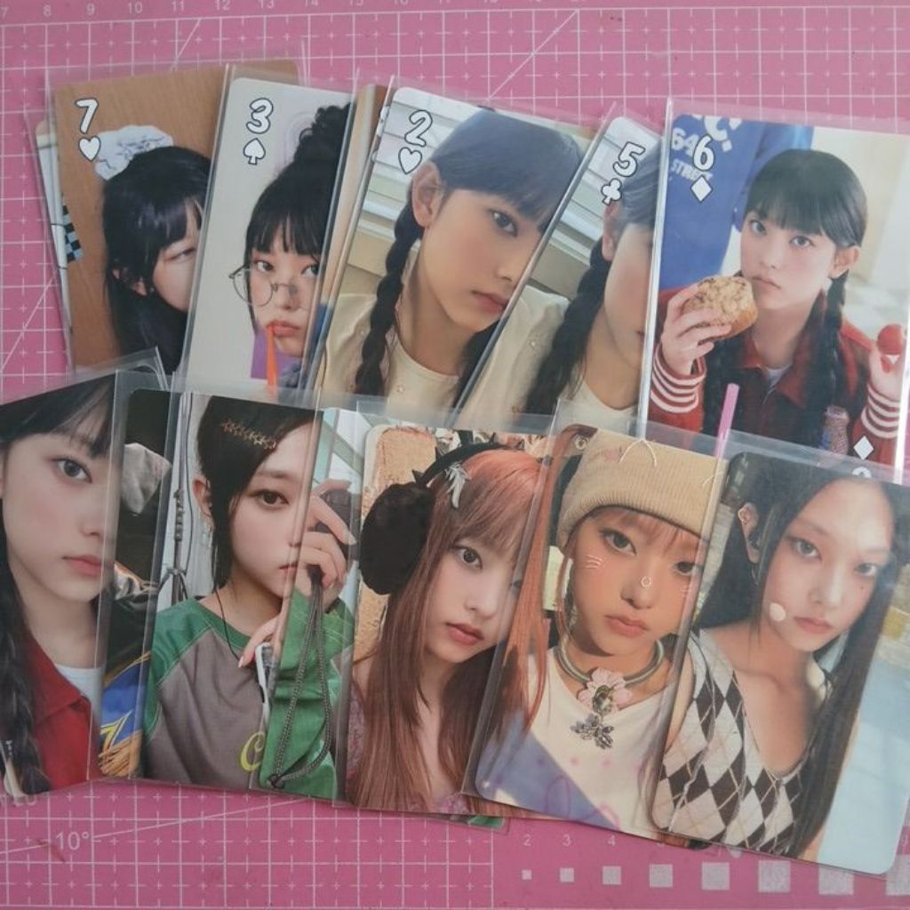 HAERIN NEWJEANS PHOTOCARD OFFICIAL