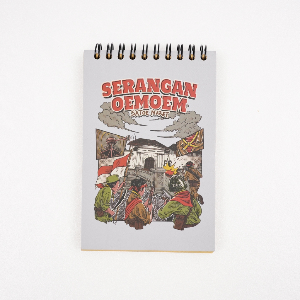 

Notebook Dagadu Official Merch Museum Benteng Vredeburg