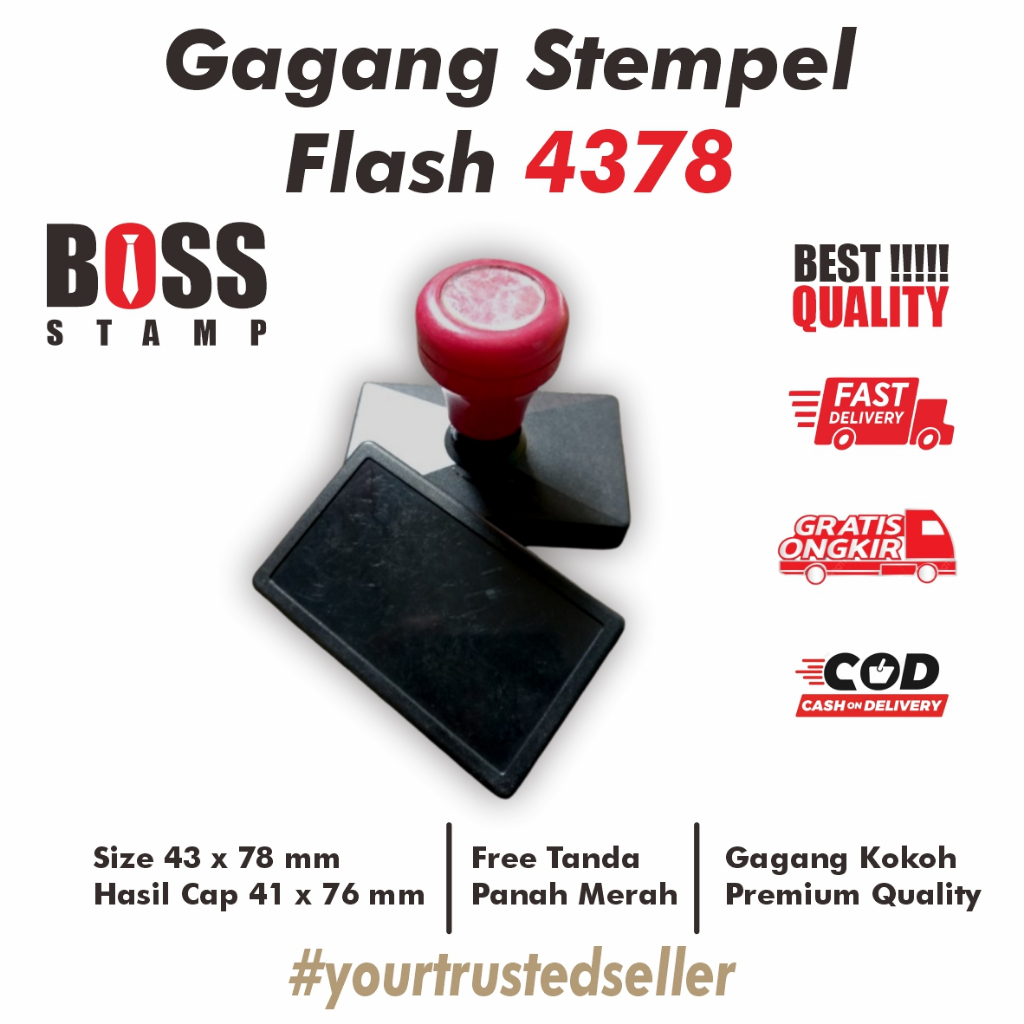 

Gagang Stempel Flash 4378