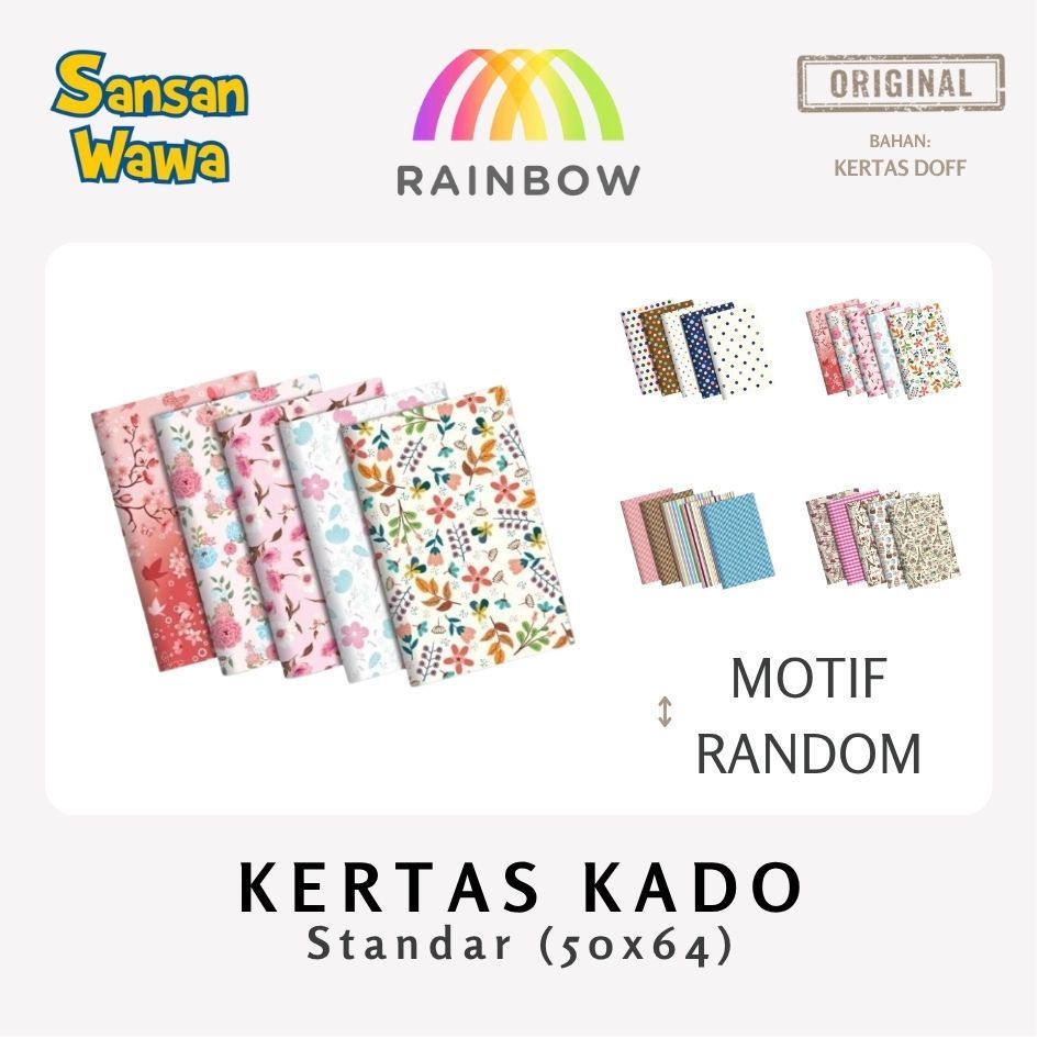 

Kertas Kado uk standard OFFICIAL Terlaris pilihan