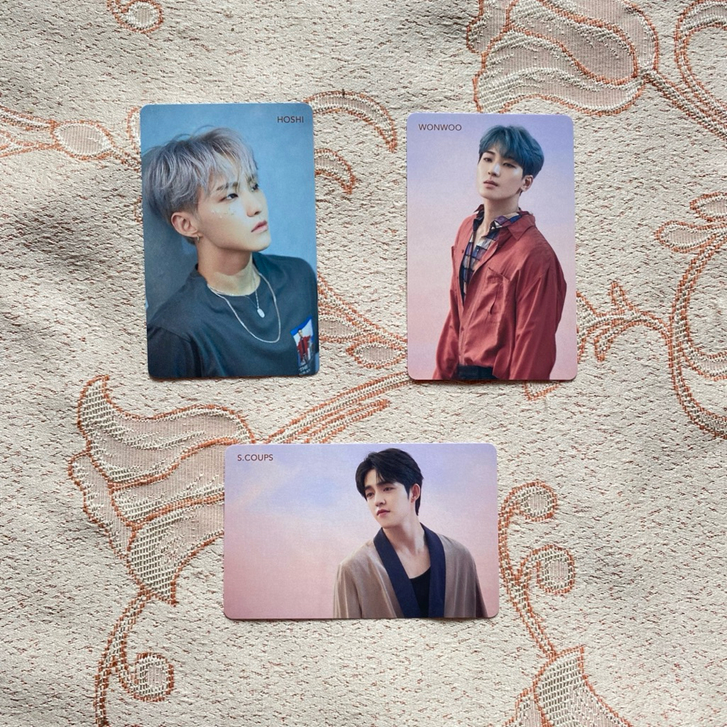 SEVENTEEN HMV FLFL FALLIN FLOWER HOSHI WONWOO SCOUPS