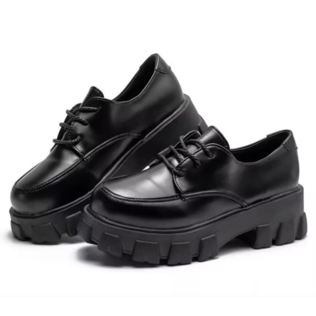 CUCI GUDANG BOOTS SEPATU SNEAKERS WANITA SNEAKERS FASHION SHOES KOREA SEPATU WANITA BOOTS HITAM