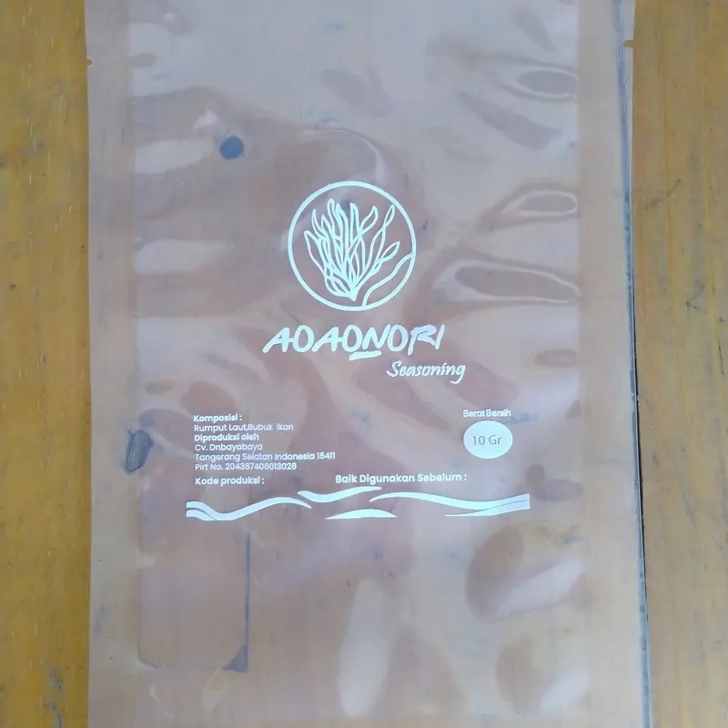 

Sablon Plastik Vakum Aonori 10gr 12x18 1 warna