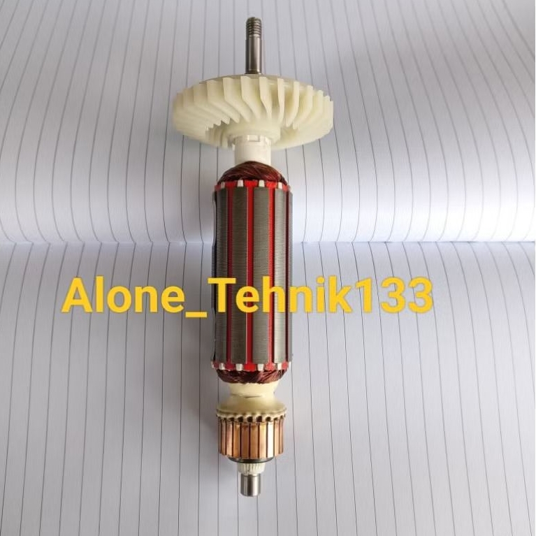 ARMATURE DOLIZ BA730 BA770 MESIN GERINDA DOLIZ BA 730 BA 770 ANGKER ROTOR DOLIZ BA730 BA770 MESIN GE