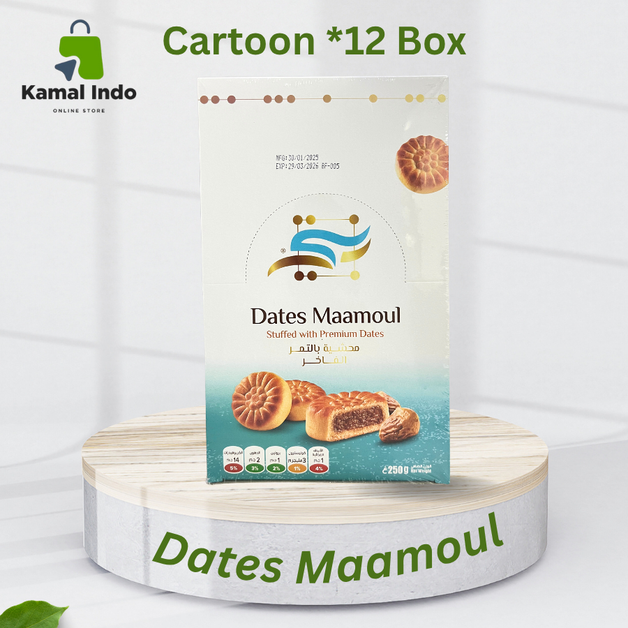 

Cemilan Tradisional Bentte Dates Maamoul 1 cartoon* 12 Boxes