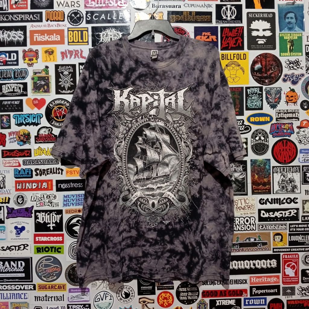 Kaos Tshirt KAPITAL - Deru Perahu Tie Dye (Official) - Used