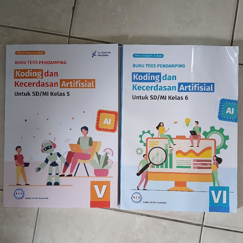 Kelas 5 & 6 SD/MI Koding & Kecerdasan Artifisial Kurikulum Merdeka ~ GOS / Coding