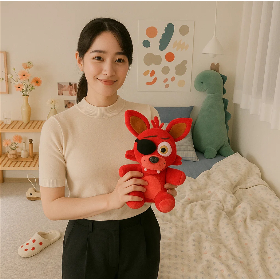 Boneka Foxy Lucu - Boneka Lucu
