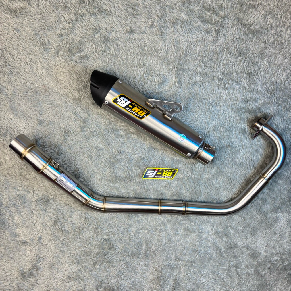 KNALPOT SJ88 RRS1 SATRIA FU KARBU