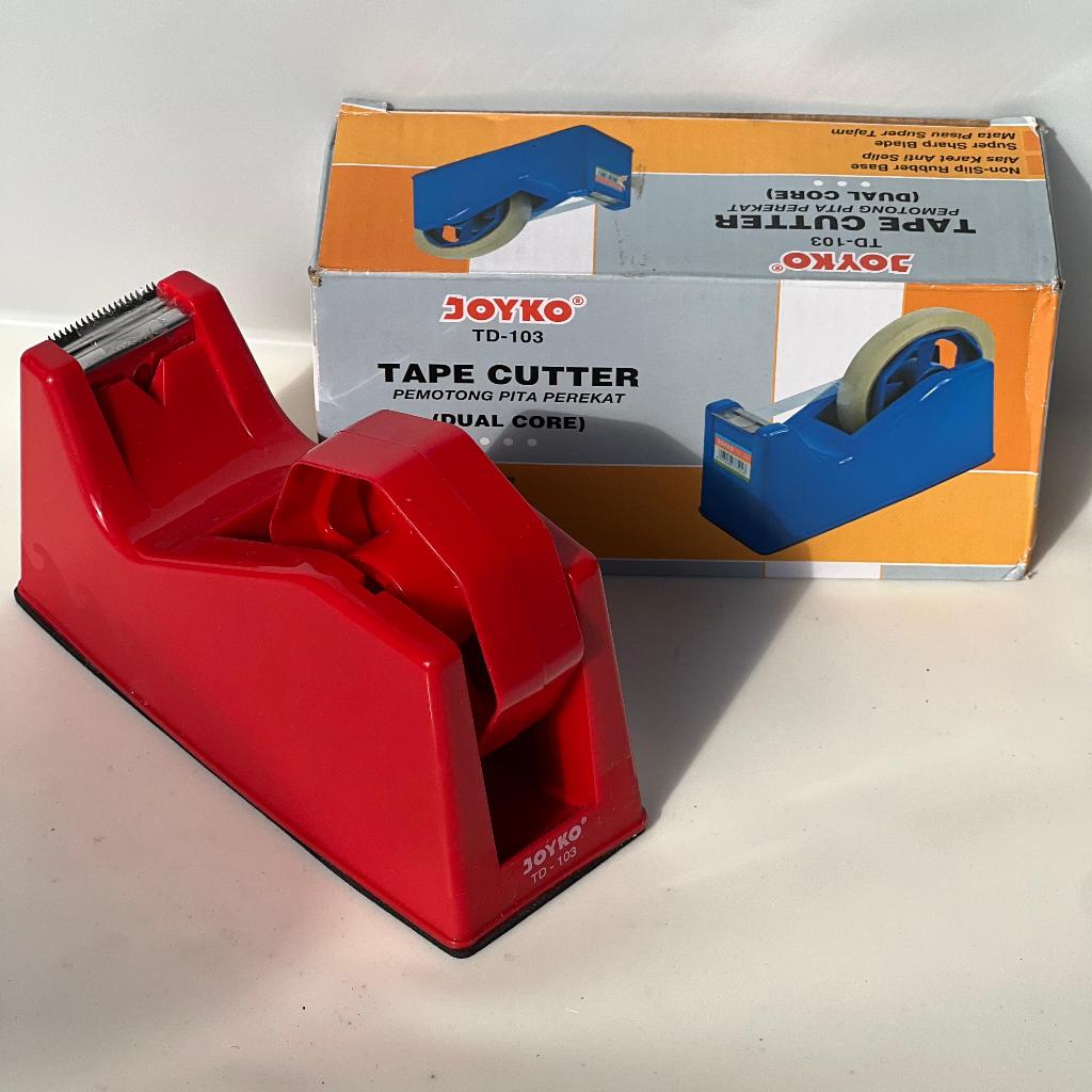 

[ORIGINAL ] JOYKO Tape Dispenser TD-103 Tempat Isolasi 1inchi 0.5inchi