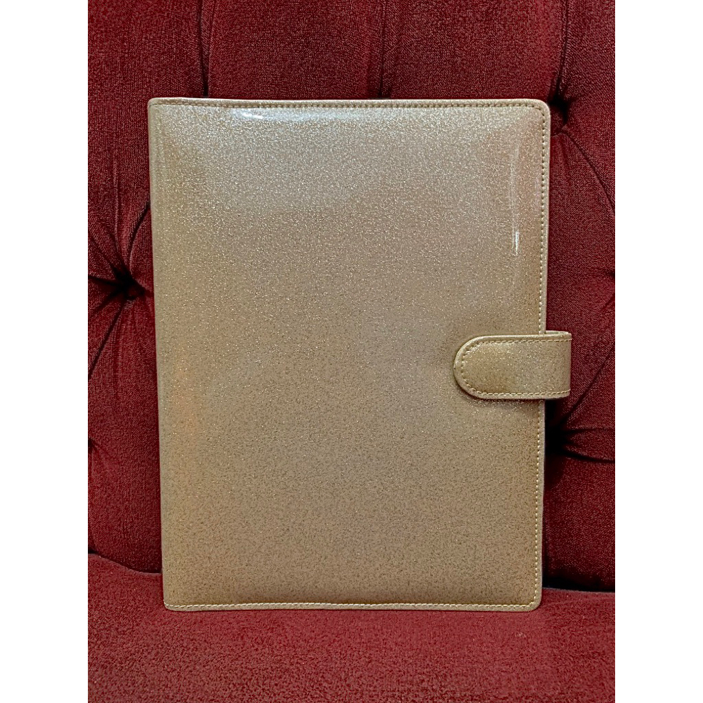 

Binder B5 26 Ring glossy glitter gliter murah preloved like new kuliah sekolah