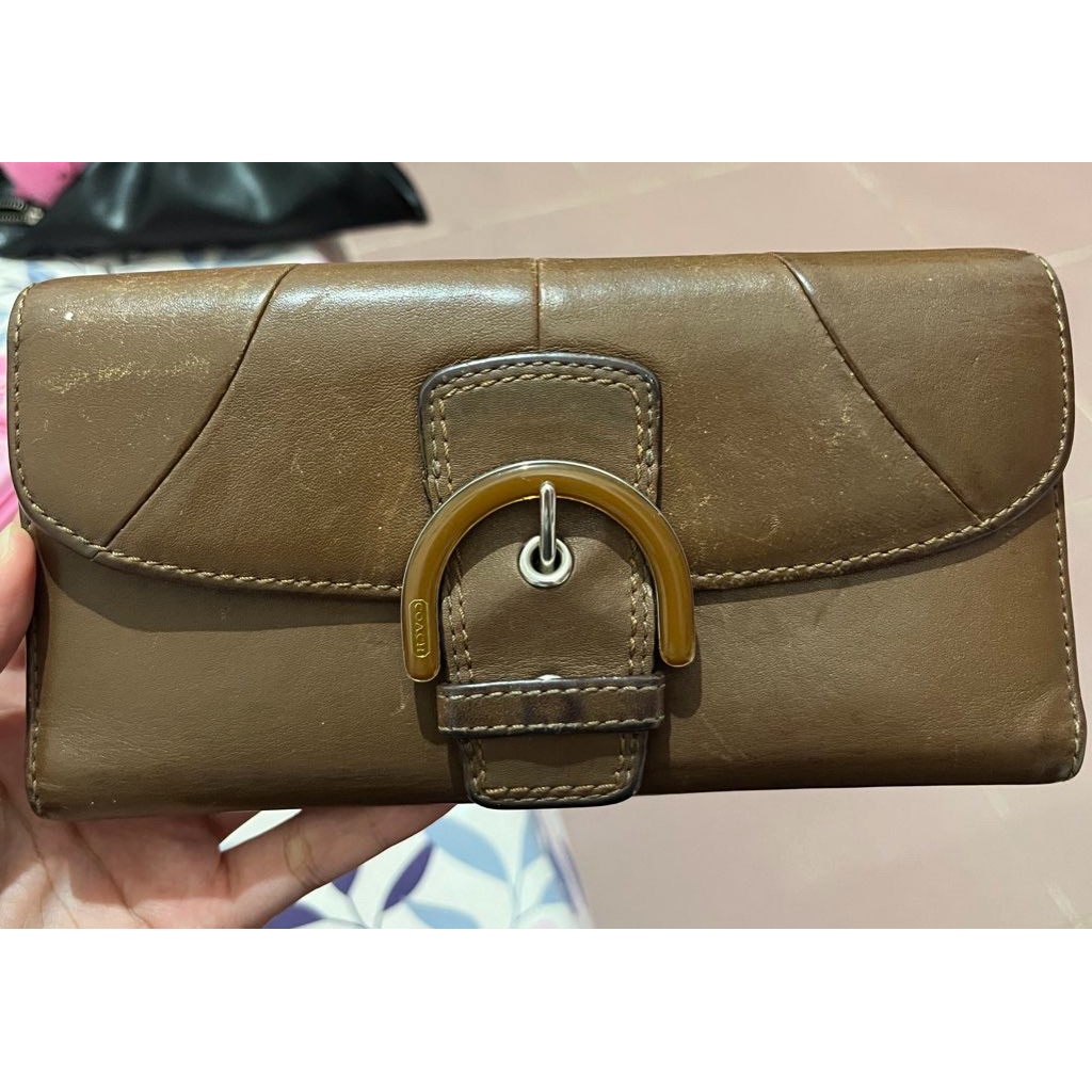 dompet coach vintage ada minus tawarin aja