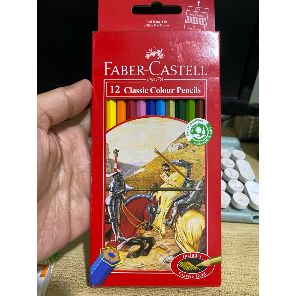 

pensil faber castel classic 12 warna