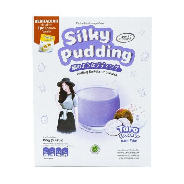 

silky pudding forisa mom's recipe taro box 155