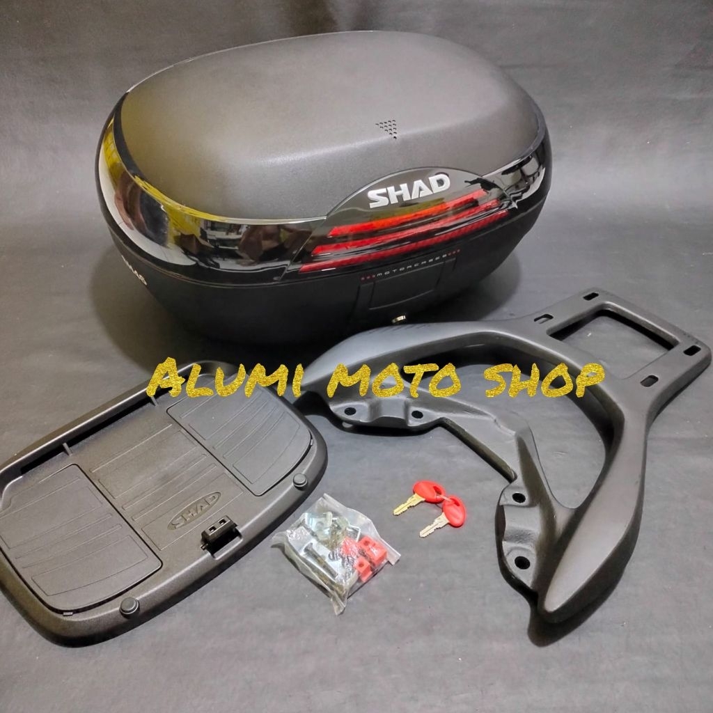 paketan box shad 46 plus breket box kotak kmi nmax new dan nmax old