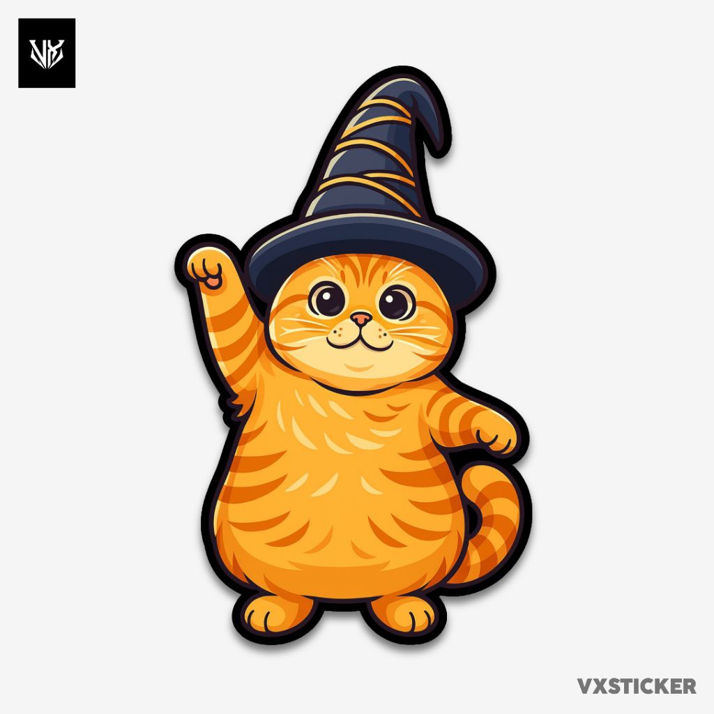 

Stiker/Sticker Kucing Lucu #19 VXSTICKER