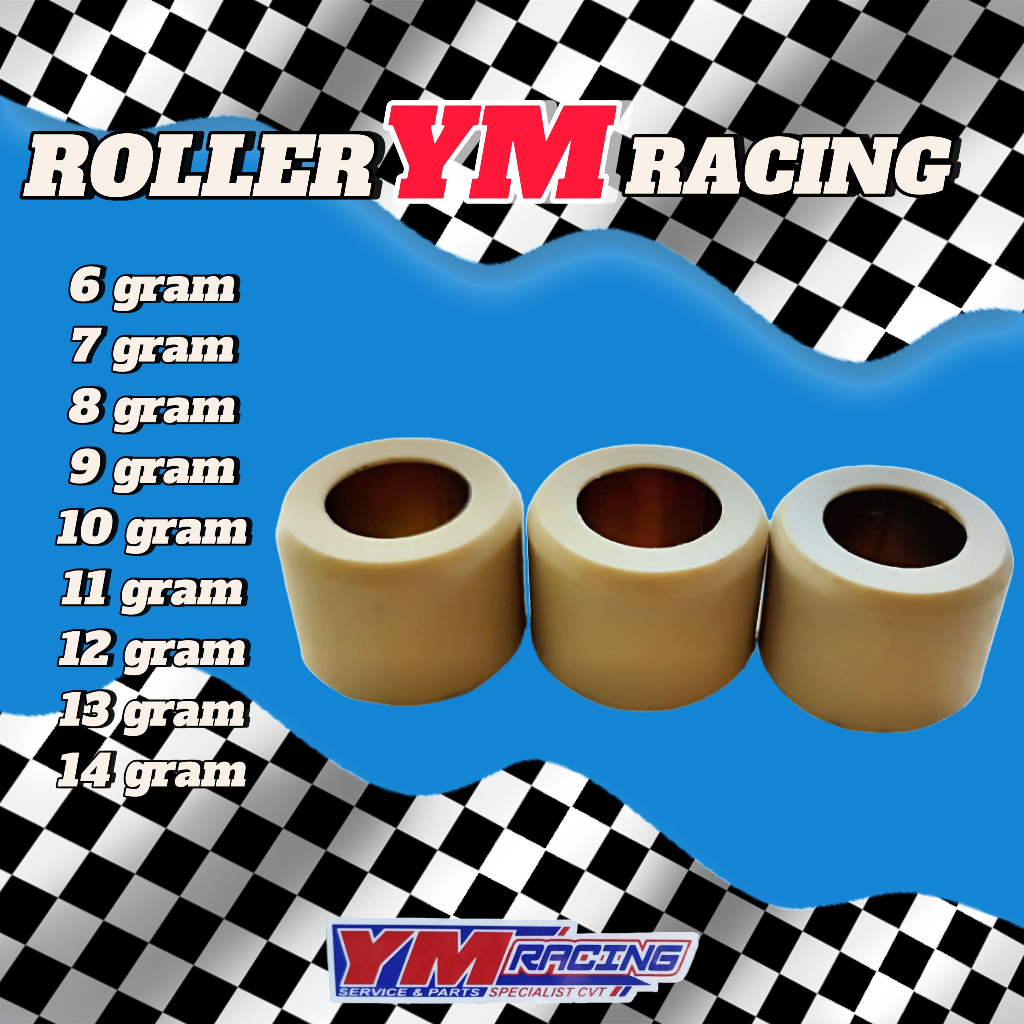 Roller Set VARIO 125 ym Racing Roller Racing Set Vario 150 PCX Genio Spin Scoopy 2021 Isi 3 Pcs