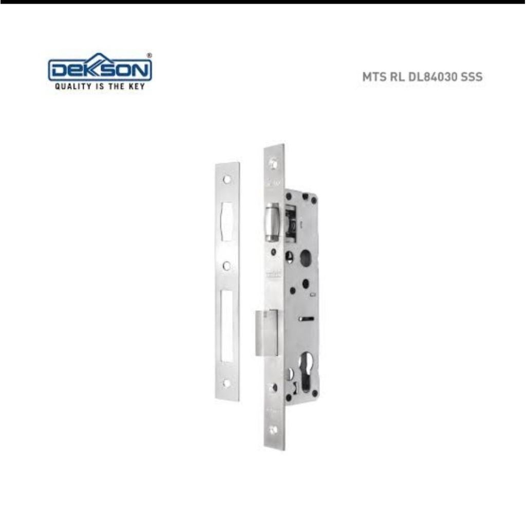 Mortise Lock, Body Kunci atau Lockcase Pelor Dekkson / Dekson MTS RL DL 8485 SSS