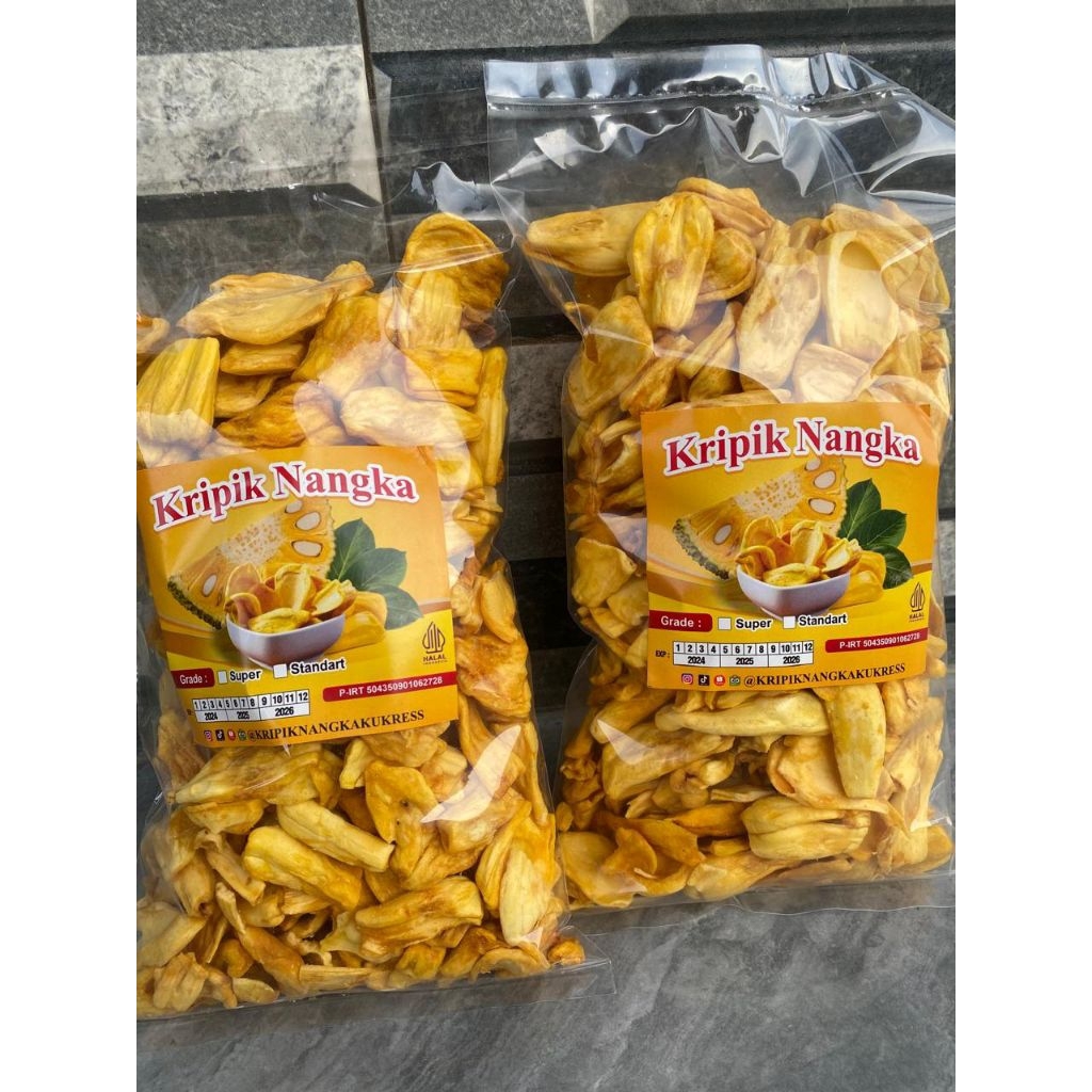 

kripik nangka manis 1 kg