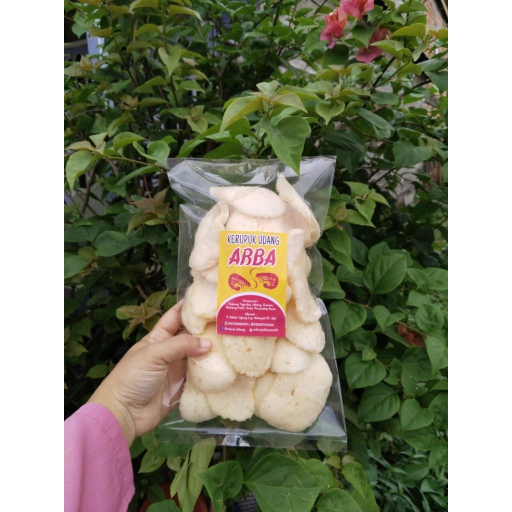 

100 g Kerupuk Udang Goreng /Kerupuk/Camilan/Snack Santai