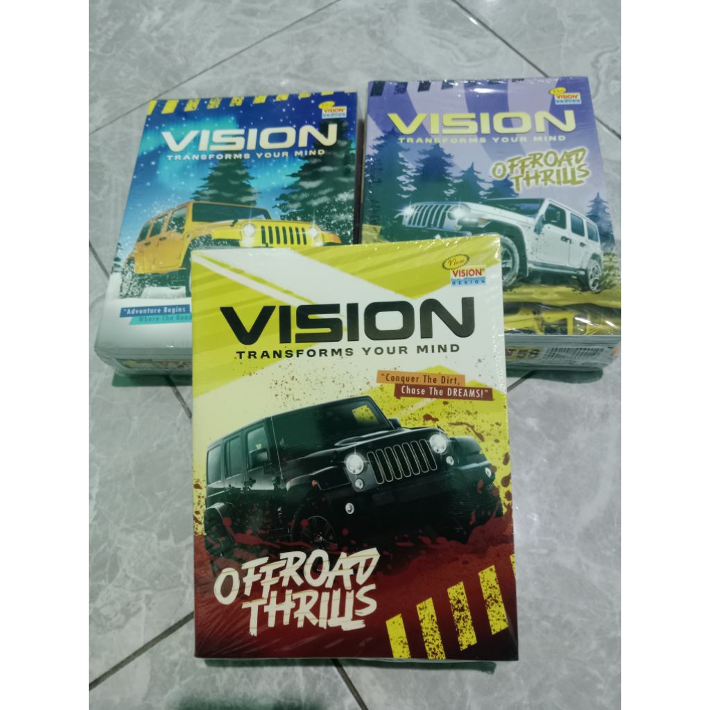 

buku vision 58 lembar 1 pak 10 biji