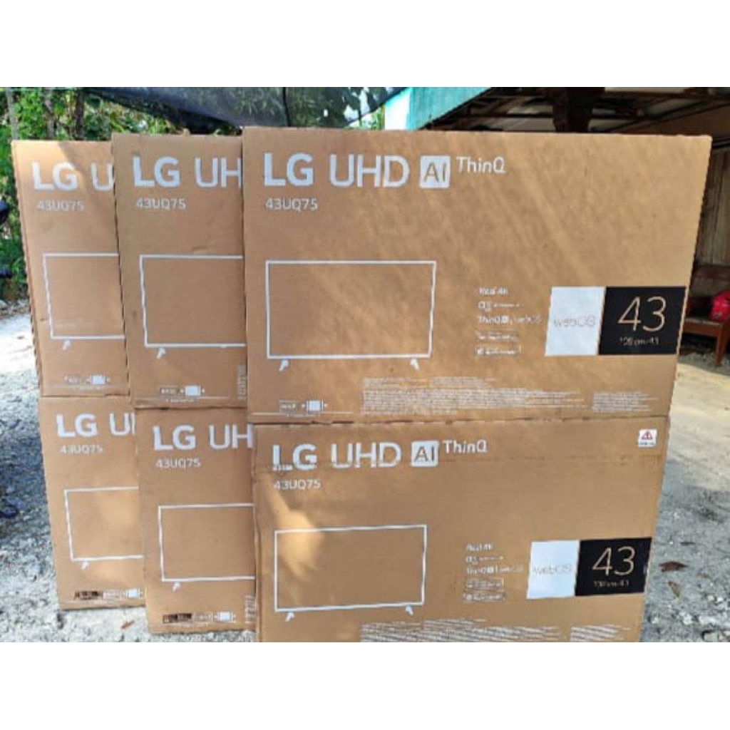 LG 4K Smart UHD AI ThinQ TV UR75 43" - 43UR7500 | 43UR7500PSC