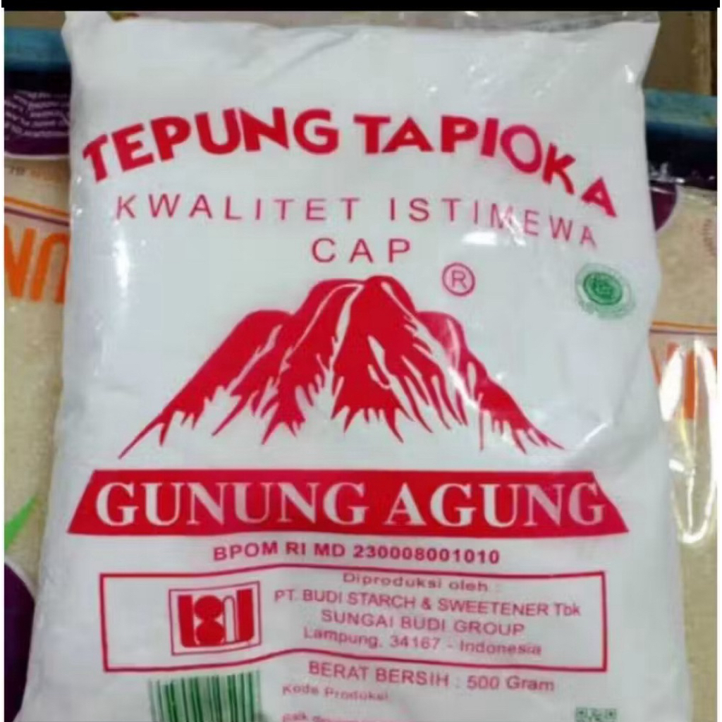 

TEPUNG SAGU TAPIOKA GUNUNG AGUNG 500 gram