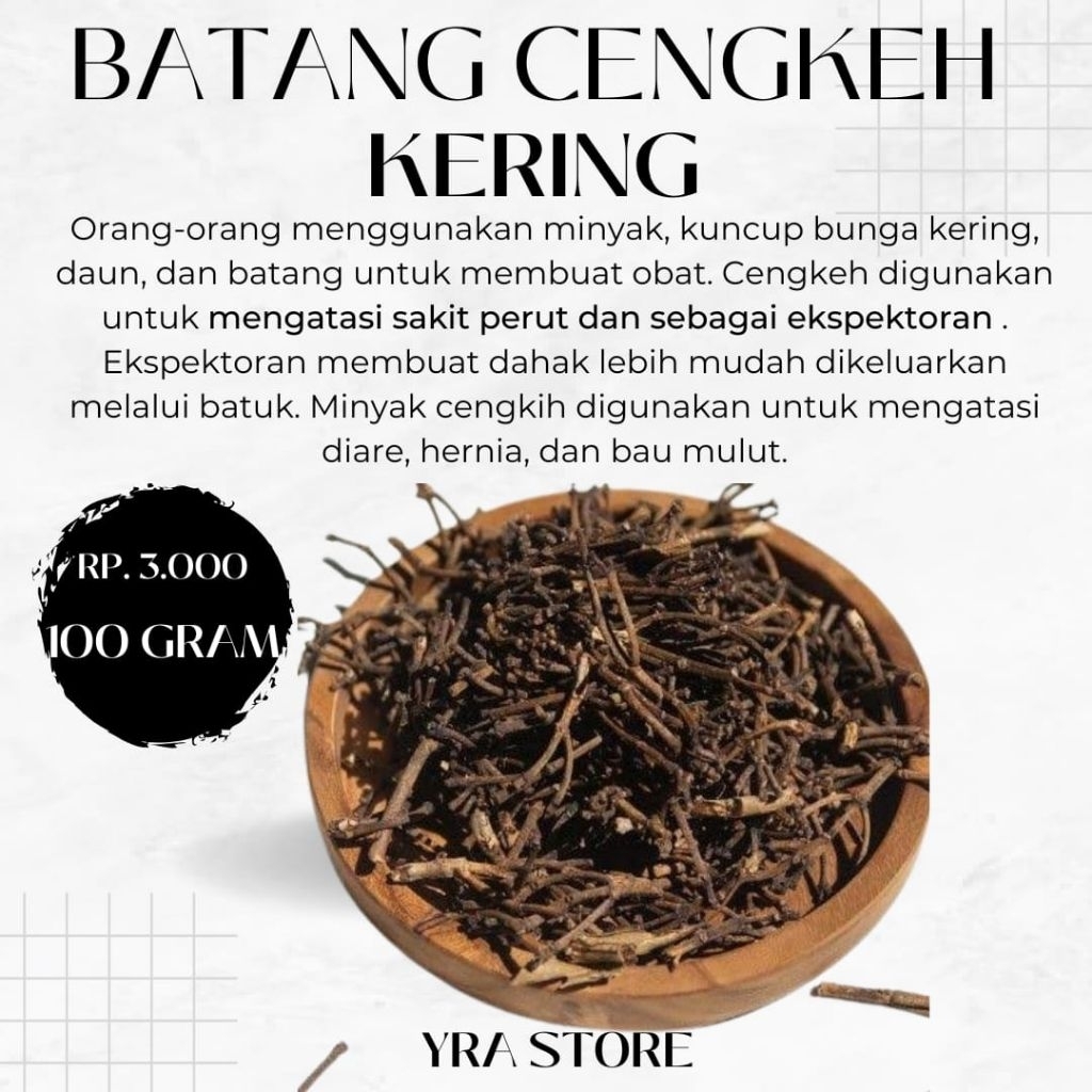 

Batang cengkeh kering