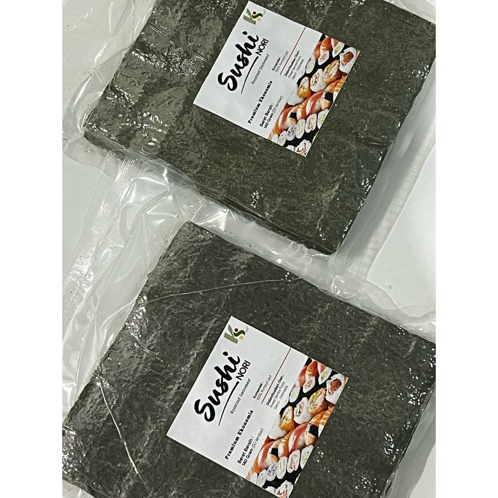 

Nori Sushi Premium 50 Lembar Nori Sushi Kualitas Premium Termurah