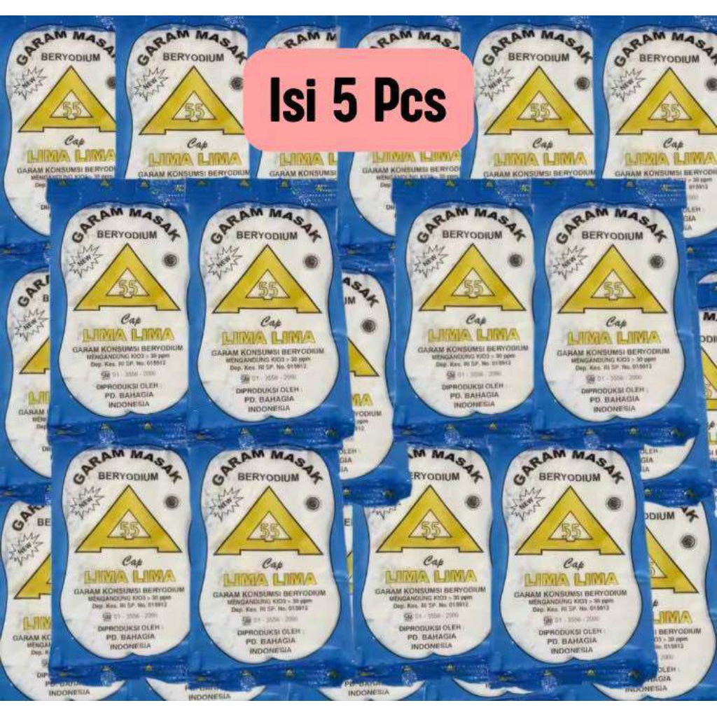 

Garam Halus Beryodium isi 5