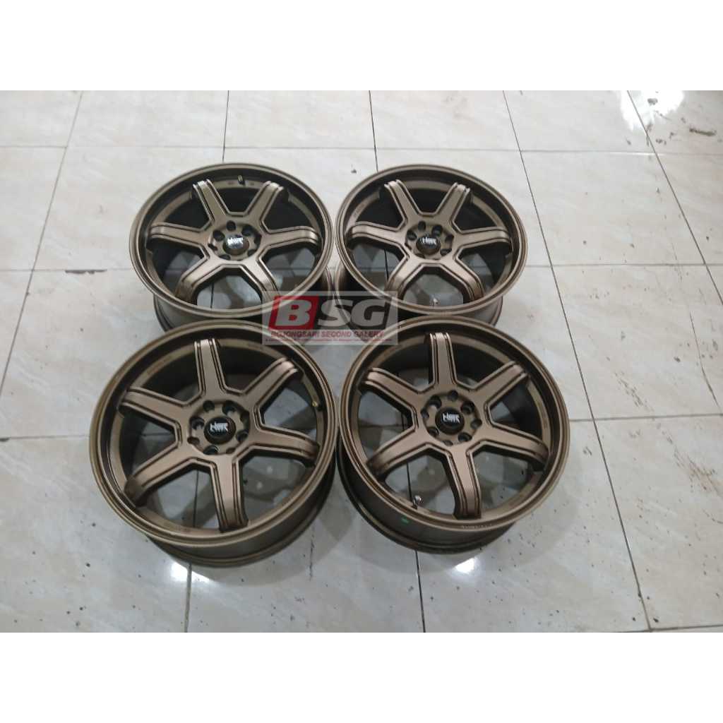 Velg Second HSR Minas Ring 18 Pcd 4x100/114.3 Avanza Xenia Raize Rocky Spin Mobilio Freed