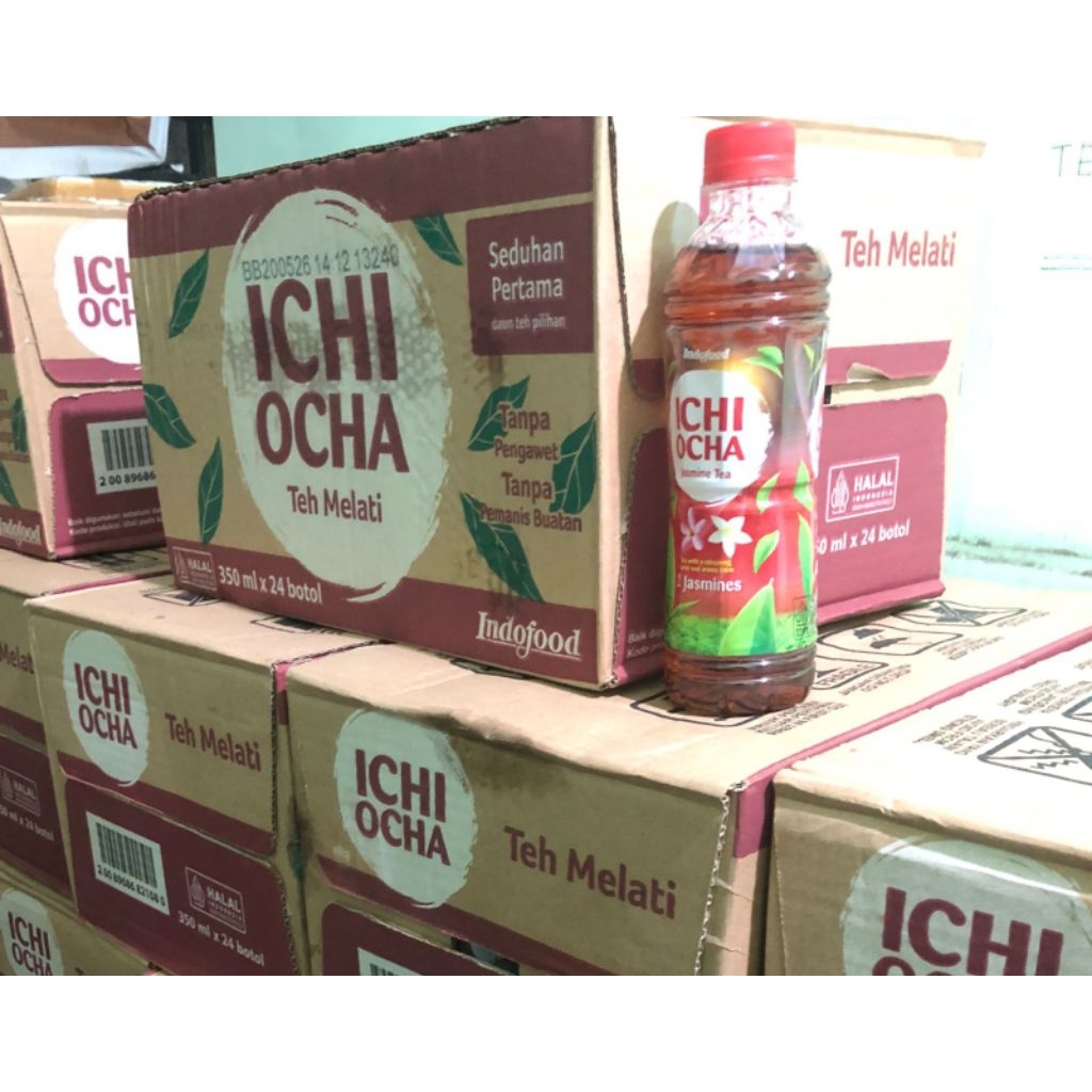 

INSTAN SAMEDAY DUS Ichi ocha teh melati 350 mL 1 dus isi 24