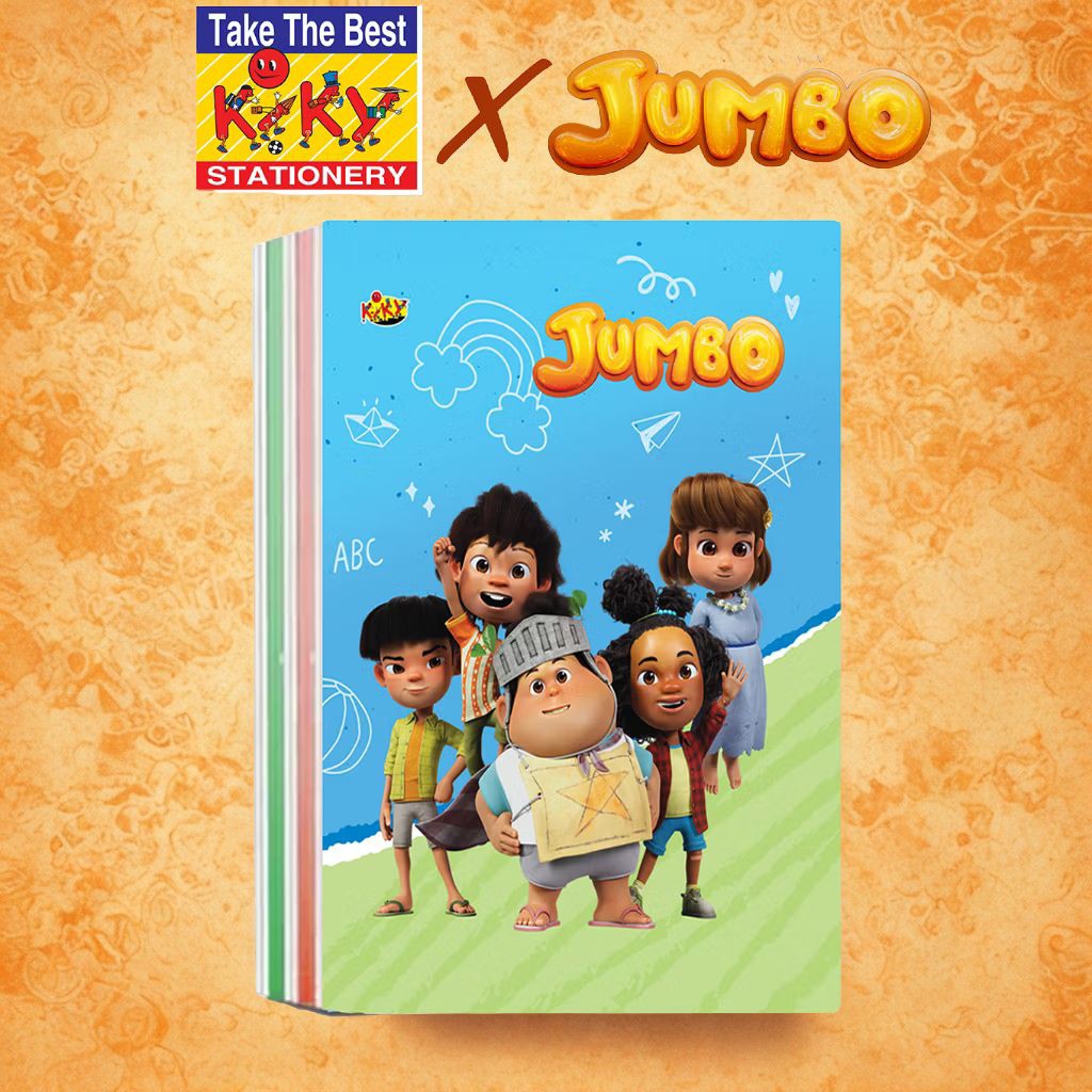 

[Mussa] Buku Tulis KIKY Motif JUMBO Isi 38 Lembar 1 Pack / 10 Pcs