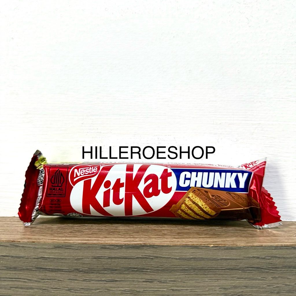 

COKLAT KITKAT CHUNKY WAFER 38GRAM MILK CHOCOLATE COKELAT NESTLE 38GR