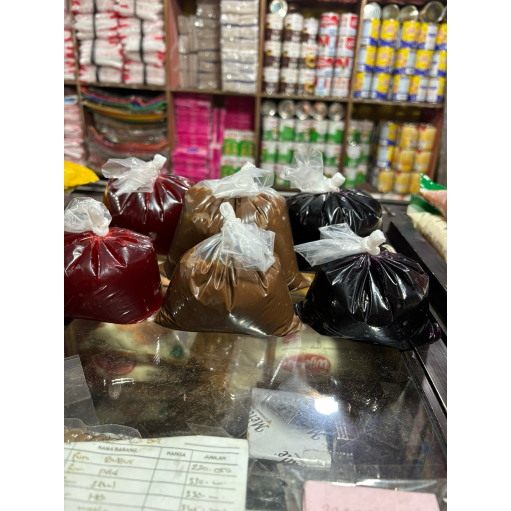 

Selai Coklat Filling Java Choco Repack / Coklat Filling Selai Coklat Pasta Ekonomis Merk JAVA / JAVA CHOCO REPACK / lePATTA Selai Stroberi / lePATTA Selai Bluberry