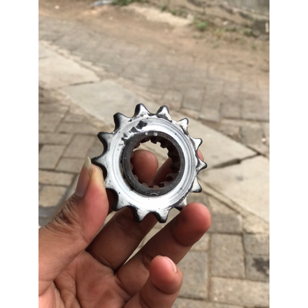 gear depan custom 428 ninja 250 karbu/fi old/new , Z250, r25/mt25, zx25r