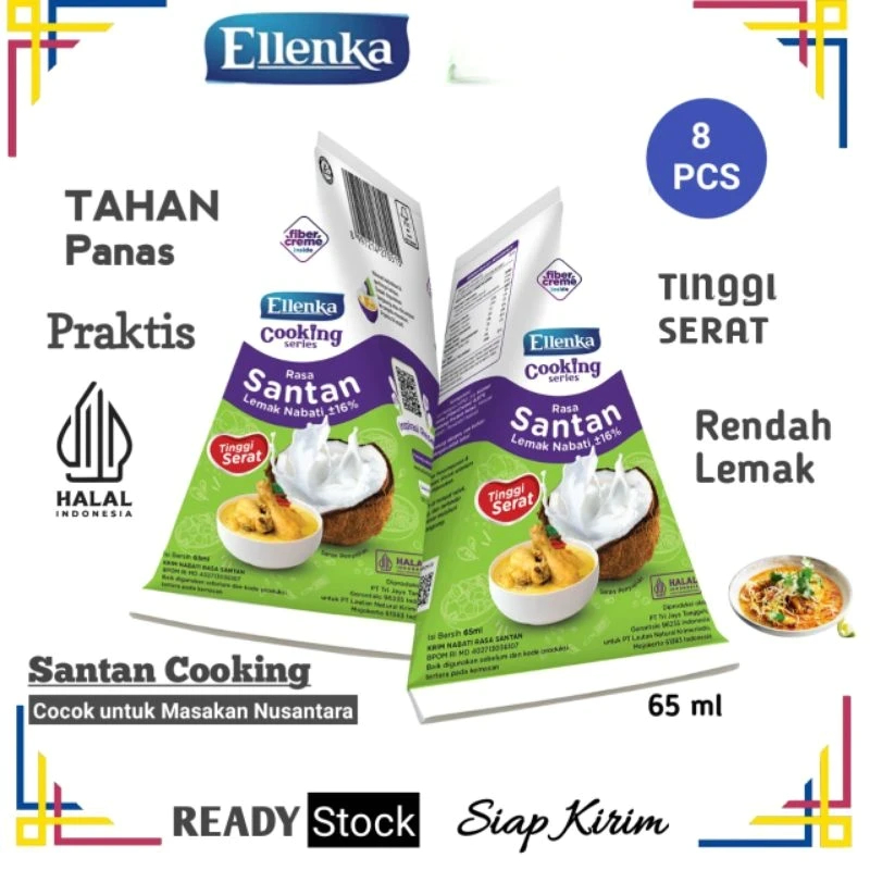 

Ellenka Cooking Series - Santan Sehat dari Fiber Creme I Santan Kelapa Rendah Lemak & Tinggi Serat