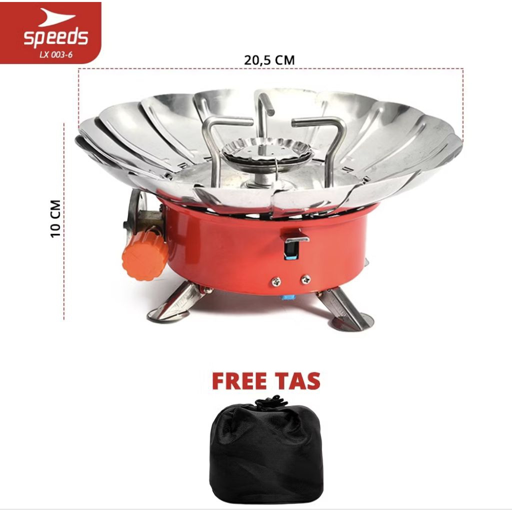 kompor camping Mawar (anti angin)