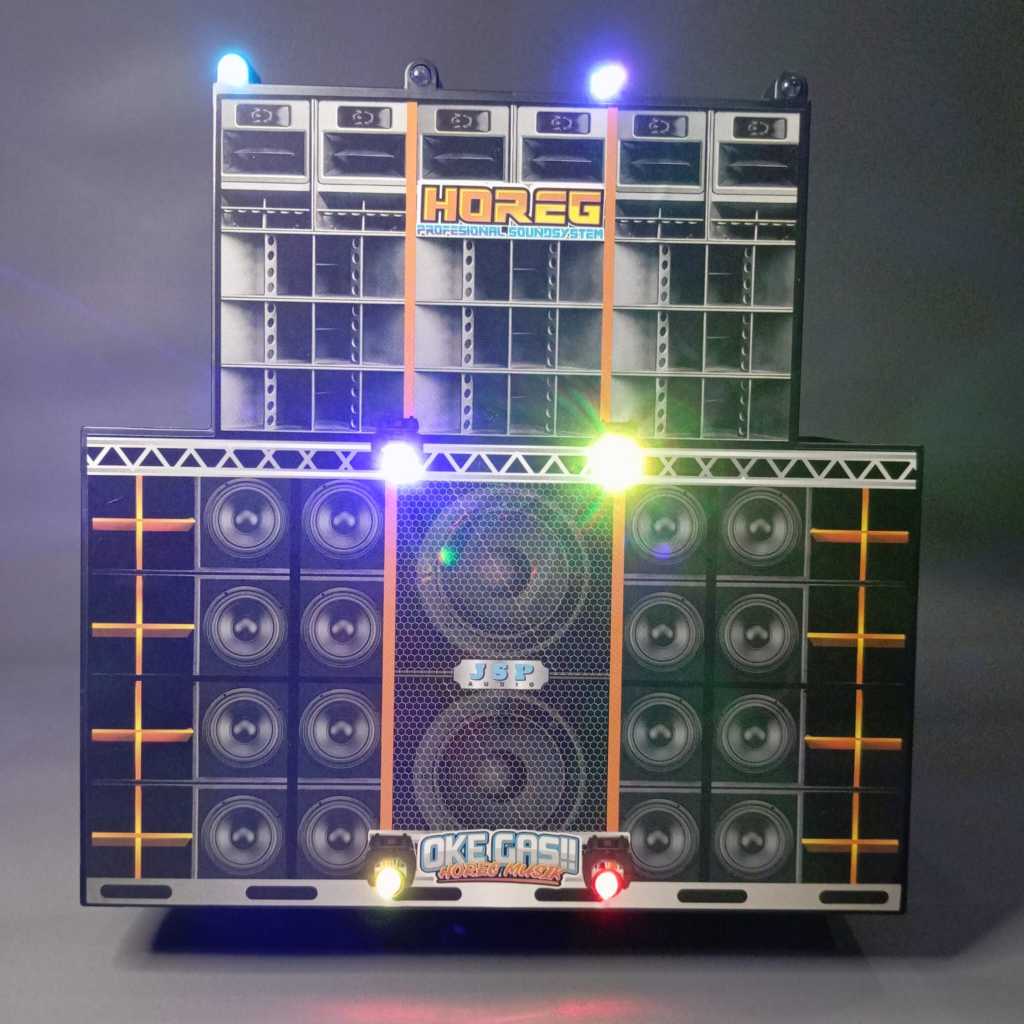 Miniatur Sound Horeg -Sound Sistem Mini