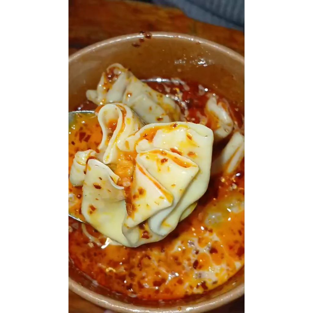 

Dimsum ayam kuah keju creamy