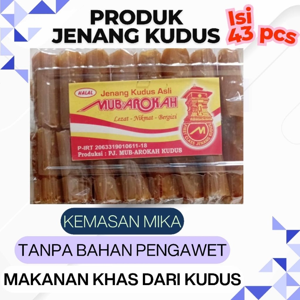 

. Jenang Kudus Asli Mubarokah – Rasa Bervariasi | Oleh-Oleh Khas Kudus Terlaris