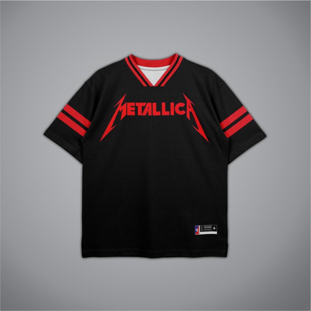 JERSEY BAND METALLICA OVERSIZE // JERSEY OVERSIZE // JERSEY BAND OVERSIZE // JERSEY METALLICA