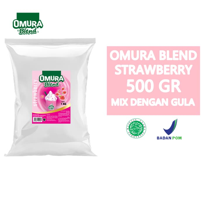 

Omura Blend Strawberry Mix dengan Gula / Omura Stroberi 500gr