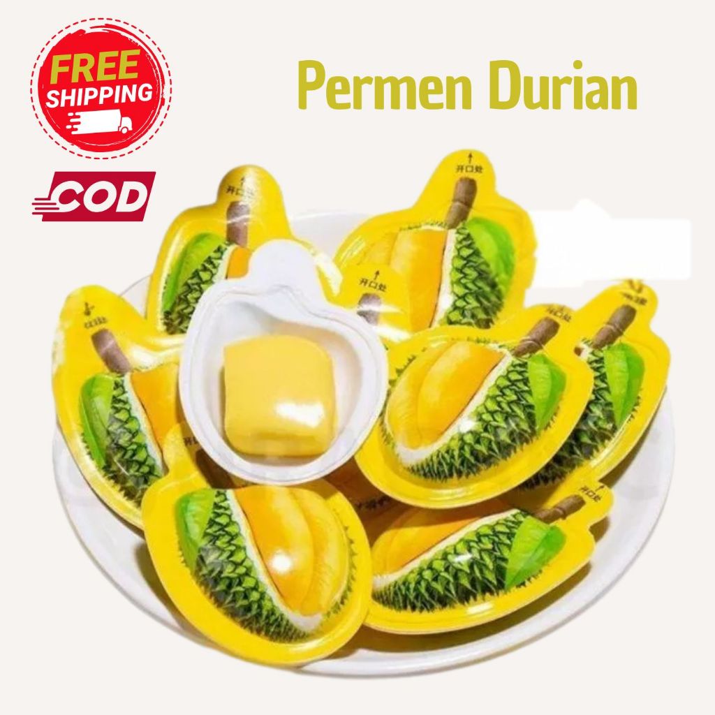 

Permen Buah Permen Lunak Rasa Durian Original Nikmat dan Lezat