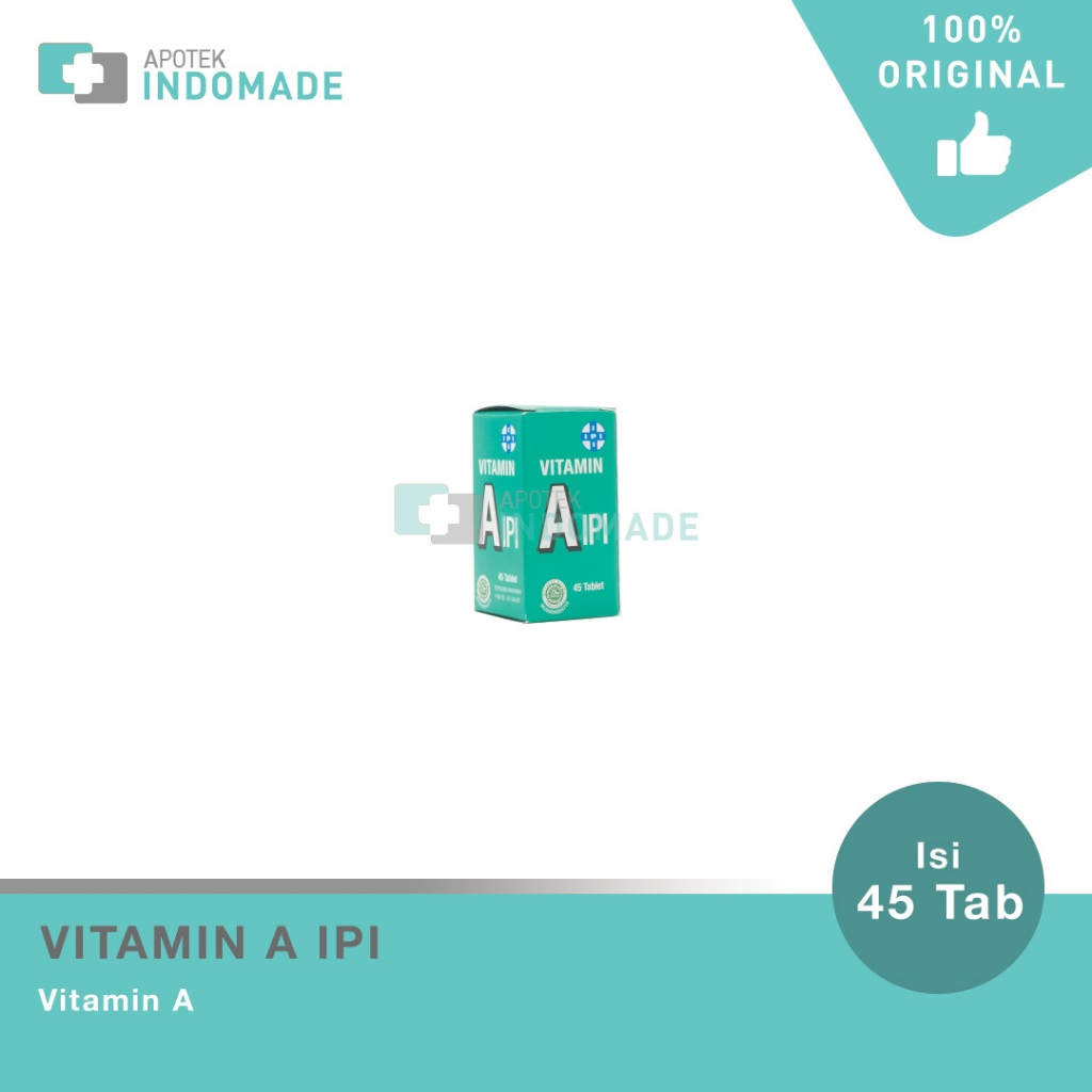 IPI Vitamin A isi 45 tab - Vitamin A Vitamin untuk mata