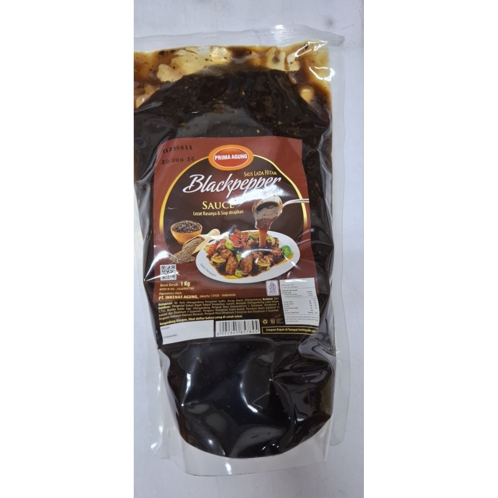 

Prima agung lada hitam/blackpepper 250gram, 500gram dan 1kg