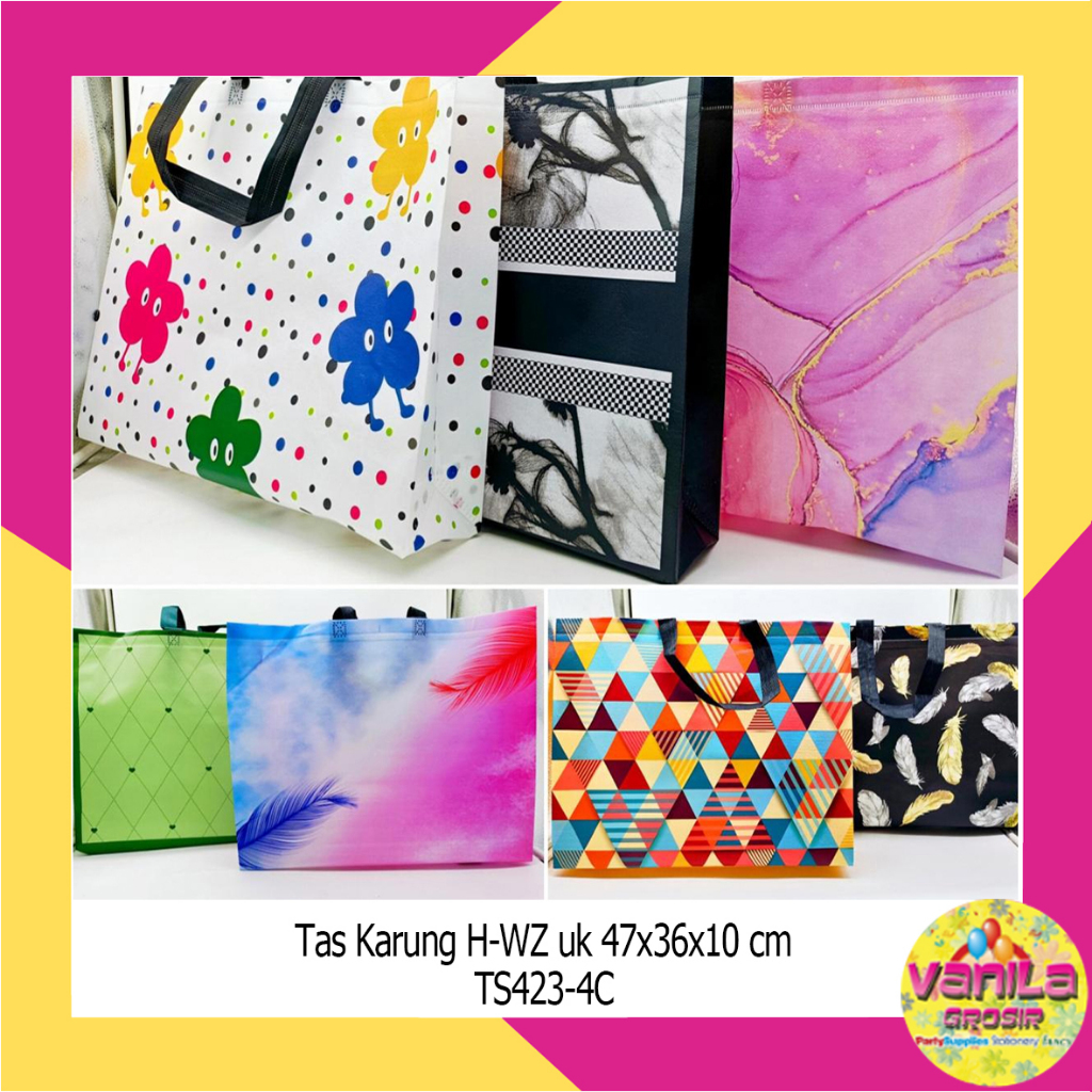 

(1Pcs) Tas Karung Uk 47x36x10cm, tas karung serbaguna, goodie bag, tas belanja