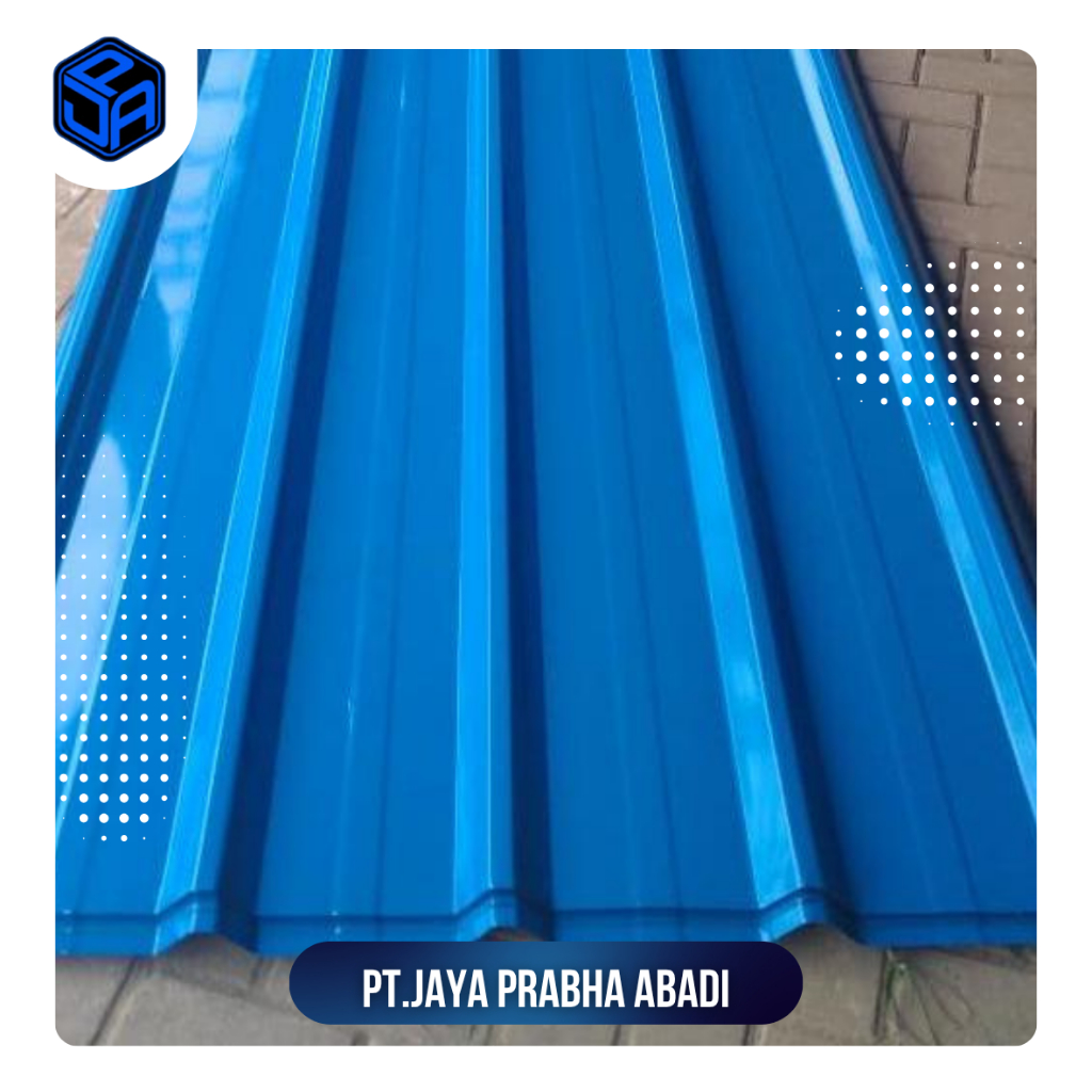 Atap Spandek 0,25mm Biru