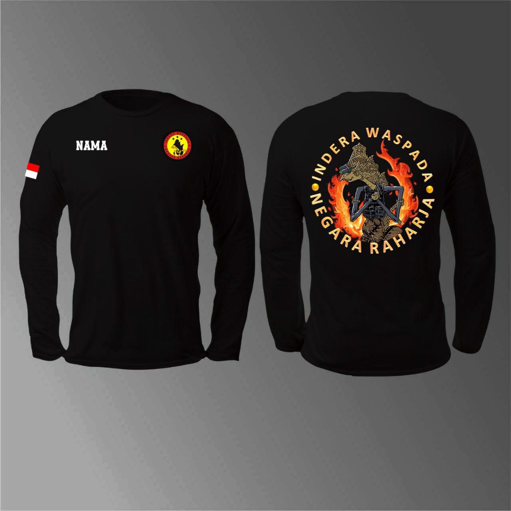 KQOS BAJU ATASAN INTELKAM POLRI TANGAN PANJANG