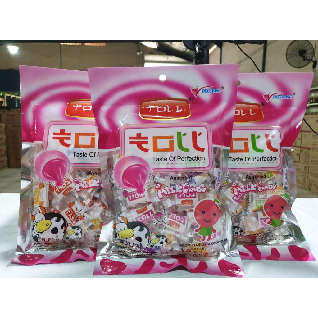 

Permen Susu Candy Toll/ Permen Toll Candy/Permen Susu Toll/ Toll Milk Candy/Milk Candy Toll/ Permen Susu 1 Pak 120gram
